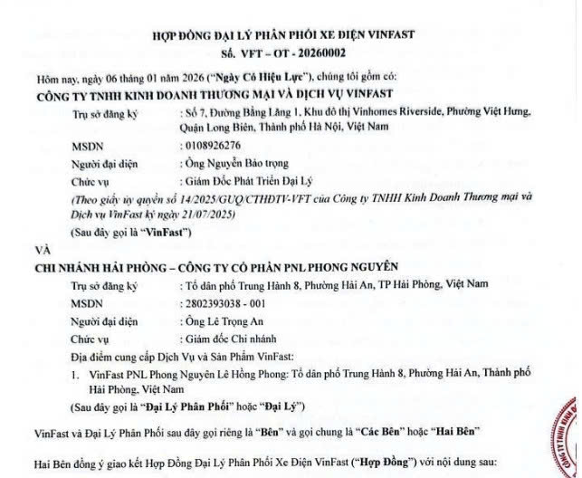 Showroom VinFast Hùng Vương Hải Phòng